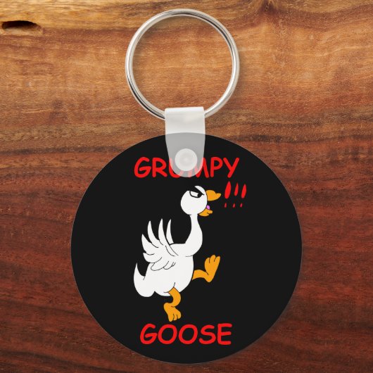 Grumpy Goose Keychain Schlüsselanhänger (Vorderseite)