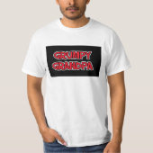 GRUMPY GRAMPS GRANDPA FUNNY T - SHIRT (Vorderseite)