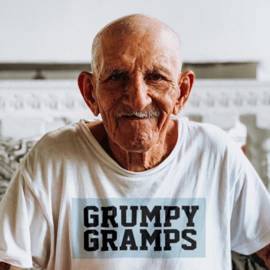GRUMPY GRAMPS GRANDPA-T - SHIRT