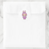 Grumpy Grape BunBite Runder Aufkleber (Tasche)