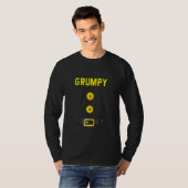 Grumpy Halloween ZwergKostümfarbenanpassung T-Shirt (Vorne ganz)
