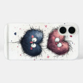 Grumpy heart Minis Case-Mate iPhone Hülle (Rückseite (Horizontal))