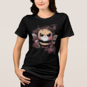 Grumpy Honeybee Tri-Blend Shirt (Vorderseite)