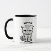 Grumpy Introvert Cat Tasse (Links)