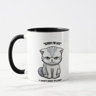 Grumpy Introvert Cat Tasse