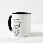 Grumpy Introvert Cat Tasse (Vorderseite Links)