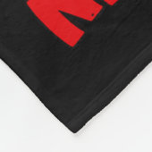 Grumpy ist die neue frohe Weihnachtskatze Sarcasti Fleecedecke (Ecke)