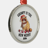 Grumpy ist die neue Merry Ornament Aus Metall (Rechts)