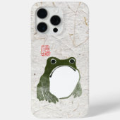 Grumpy Japanese Frog Toad 19. Jahrhundert Case-Mate iPhone Hülle (Rückseite)