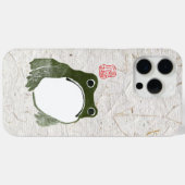 Grumpy Japanese Frog Toad 19. Jahrhundert Case-Mate iPhone Hülle (Rückseite (Horizontal))