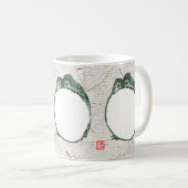 Grumpy Japanese Frog Toad 19. Jahrhundert Kaffeetasse (VorderseiteRechts)