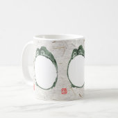 Grumpy Japanese Frog Toad 19. Jahrhundert Kaffeetasse (Vorderseite Links)