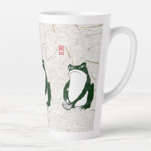 Grumpy Japanese Frog Toad 19. Jahrhundert Milchtasse