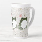 Grumpy Japanese Frog Toad 19. Jahrhundert Milchtasse (Rechte Ecke)