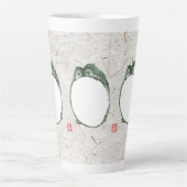 Grumpy Japanese Frog Toad 19. Jahrhundert Milchtasse (Vorderseite)