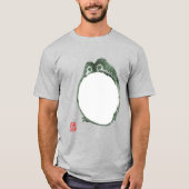 Grumpy Japanese Frog Toad 19. Jahrhundert T-Shirt (Vorderseite)