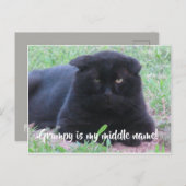 Grumpy-Karte Postkarte (Vorne/Hinten)