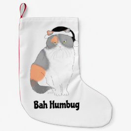 Grumpy Katie bah humbug Weihnachts-Strumpf Kleiner Weihnachtsstrumpf