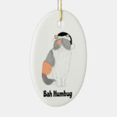 Grumpy Katie bah humbug Weihnachtsbaumdekoration Keramik Ornament (Rechts)