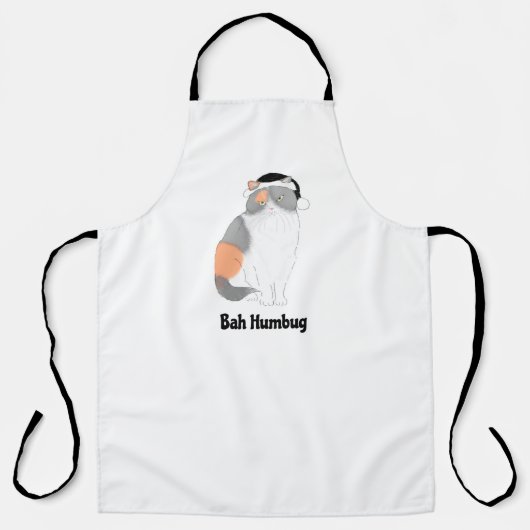 Grumpy Katie bah humbug Weihnachtsfeierliche Schür Schürze (Vorderseite)