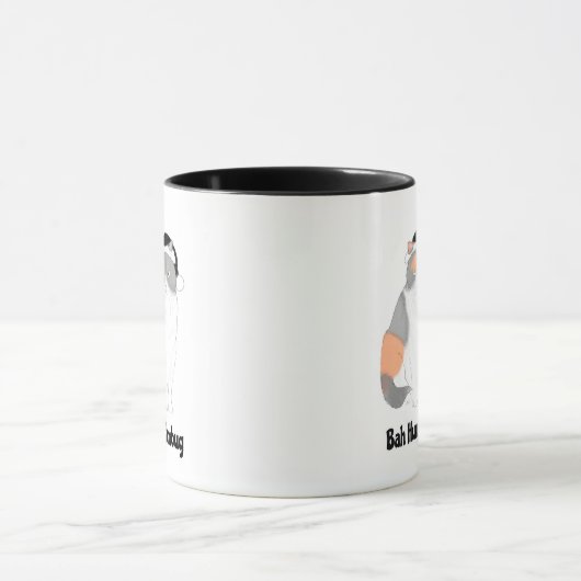 Grumpy Katie bah humbug Weihnachtsfeierliche Tasse (Zentrum)