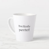 Grumpy Katie latte Tasse (Linke Ecke)