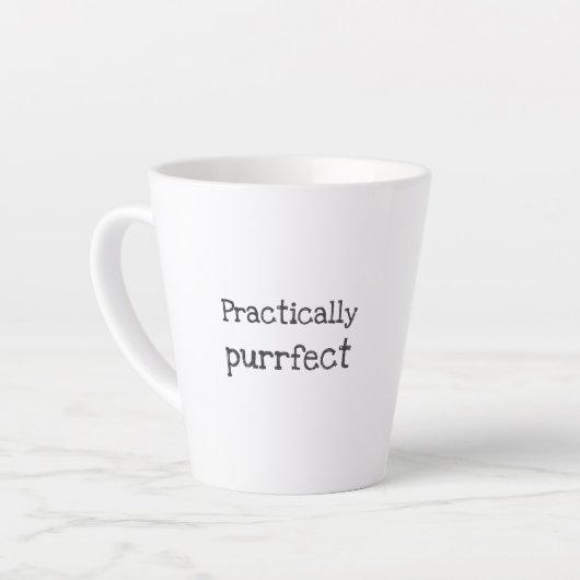 Grumpy Katie latte Tasse (Linke Ecke)