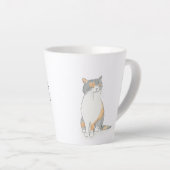 Grumpy Katie latte Tasse (Rechte Ecke)