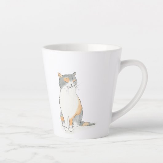 Grumpy Katie latte Tasse (Rechts)