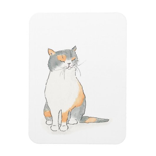 Grumpy Katie Magnet (Vertikal)