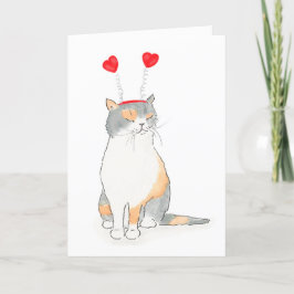 Grumpy Katie Valentine's Day Card Feiertagskarte