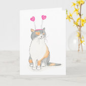 Grumpy Katie Valentine's Day Card Karte (Gelbe Blume)