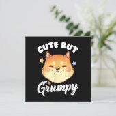 Grumpy Kitten Upset Pouting Cat (Stehend Vorderseite)