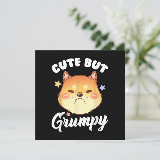 Grumpy Kitten Upset Pouting Cat (Stehend Vorderseite)