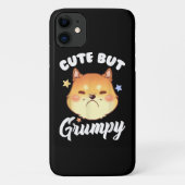 Grumpy Kitten Upset Pouting Cat Case-Mate iPhone Hülle (Rückseite)
