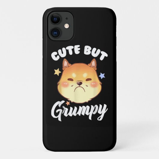 Grumpy Kitten Upset Pouting Cat Case-Mate iPhone Hülle (Rückseite)