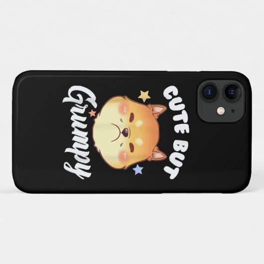 Grumpy Kitten Upset Pouting Cat Case-Mate iPhone Hülle (Rückseite (Horizontal))