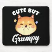 Grumpy Kitten Upset Pouting Cat Mousepad (Vorne)
