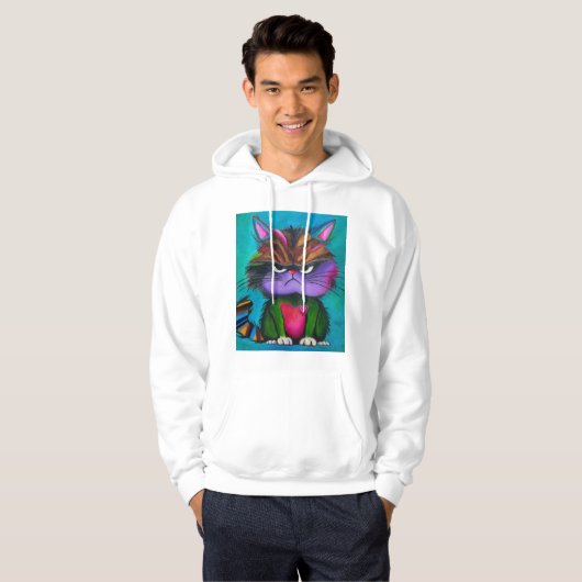Grumpy Kitty Sweatshirt (Vorne ganz)