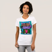 Grumpy Kitty Sweatshirt T-Shirt (Vorne ganz)