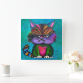 Grumpy Kitty Uhr (Zuhause)