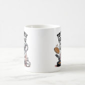 Grumpy Koala in Sonnenbrille Pancakes Funny Kaffeetasse (Mittel)