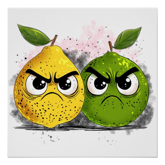 Grumpy Lemon Grumpy Limon Poster (Vorderseite)