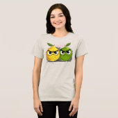 Grumpy Lemon Grumpy Limon Tri-Blend Shirt (Vorderseite voll)