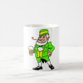 Grumpy Leprechaun Kaffeetasse (Mittel)