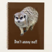 Grumpy meerkat planer (Vorderseite)