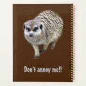 Grumpy meerkat planer (Rückseite)