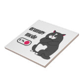 Grumpy Mode on Funny Cat Fliese (Seite)