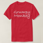 Grumpy Monkey T-Shirt (Design vorne)