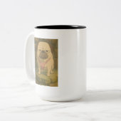 Grumpy Mops Tasse (Vorderseite Links)